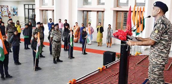 केन्द्रीय विद्यालय में वंदे मातरम् महोत्सव आयोजित