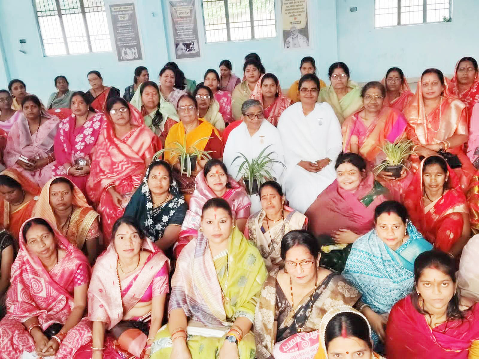 राष्ट्र सेविका समिति के तत्वाधान में हल्दी-कुमकुम कार्यक्रम