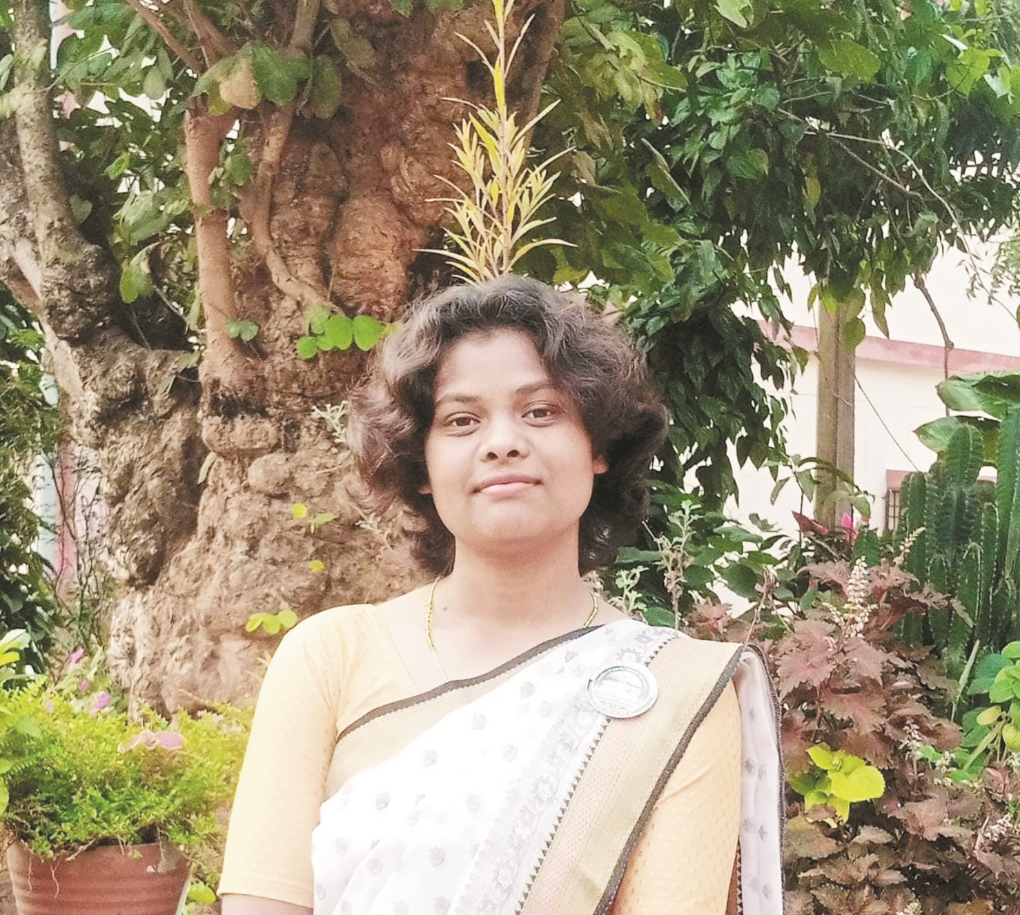 नवगुरुकुल से प्रशिक्षण लेकर नेहारिका लकड़ा को रोजगार