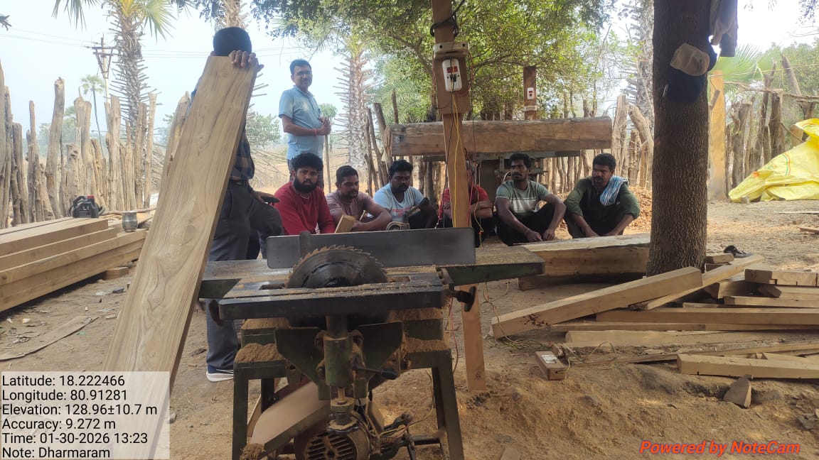 पामेड़ अभयारण्य में अवैध फर्नीचर निर्माण पर वन विभाग का शिकंजा