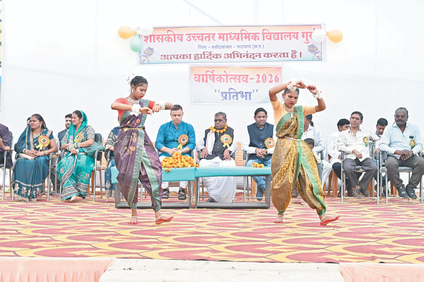 वार्षिकोत्सव में शामिल हुए नपाध्यक्ष