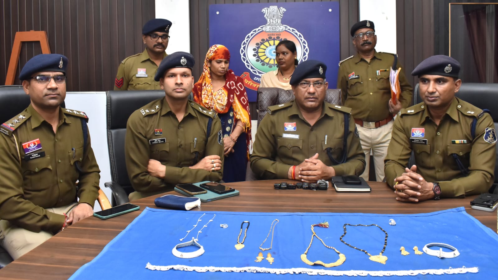 नौकरानी ने रची चोरी की साजिश, दुर्ग में सोने-हीरे की 20 लाख की चोरी, 24 घंटे में आरोपी गिरफ्तार