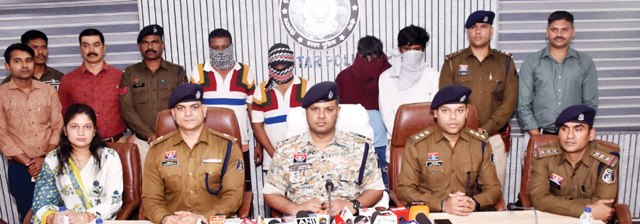 अंतरराज्यीय चोर गिरोह का पर्दाफाश, चार आरोपी गिरफ्तार