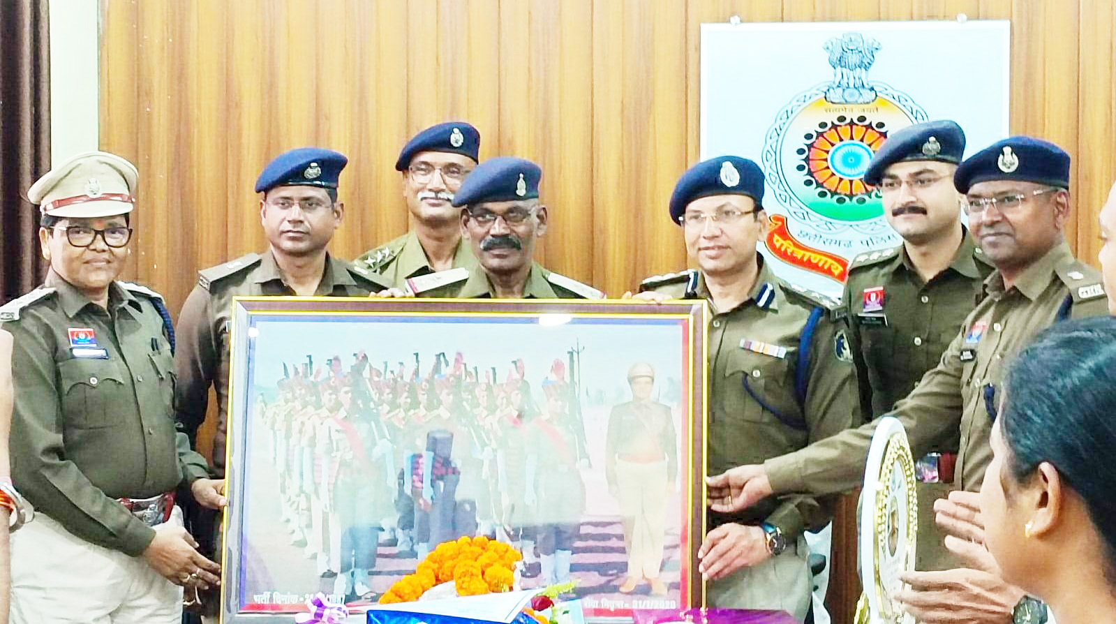 डीएसपी साधना सिंह सेवानिवृत्त, विदाई दी