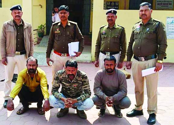 30 टन सरिया गबन मामले में अंतरराज्यीय गिरोह का पर्दाफाश, 3 आरोपी गिरफ्तार