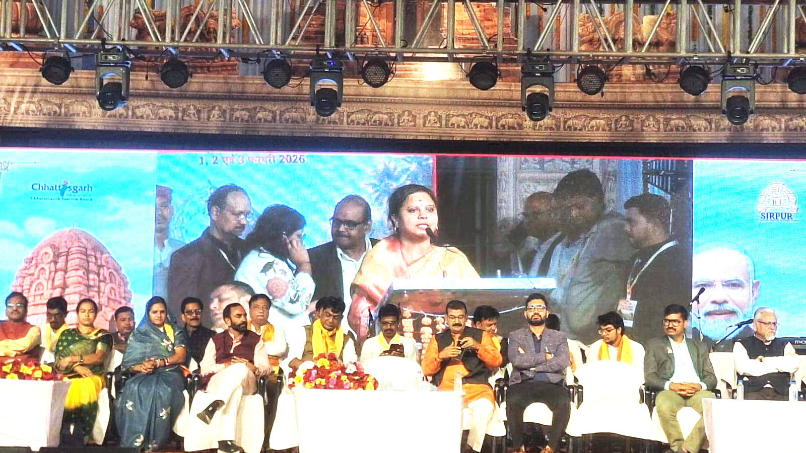 राज्य-केंद्र सरकार के प्रयासों से सिरपुर को पर्यटन  पर  नई पहचान मिलेगी-सांसद रूपकुमारी