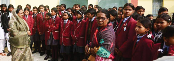 खबर का असर:  विधायक ने कस्तूरबा आश्रम पहुंच लिया व्यवस्थाओं का जायजा