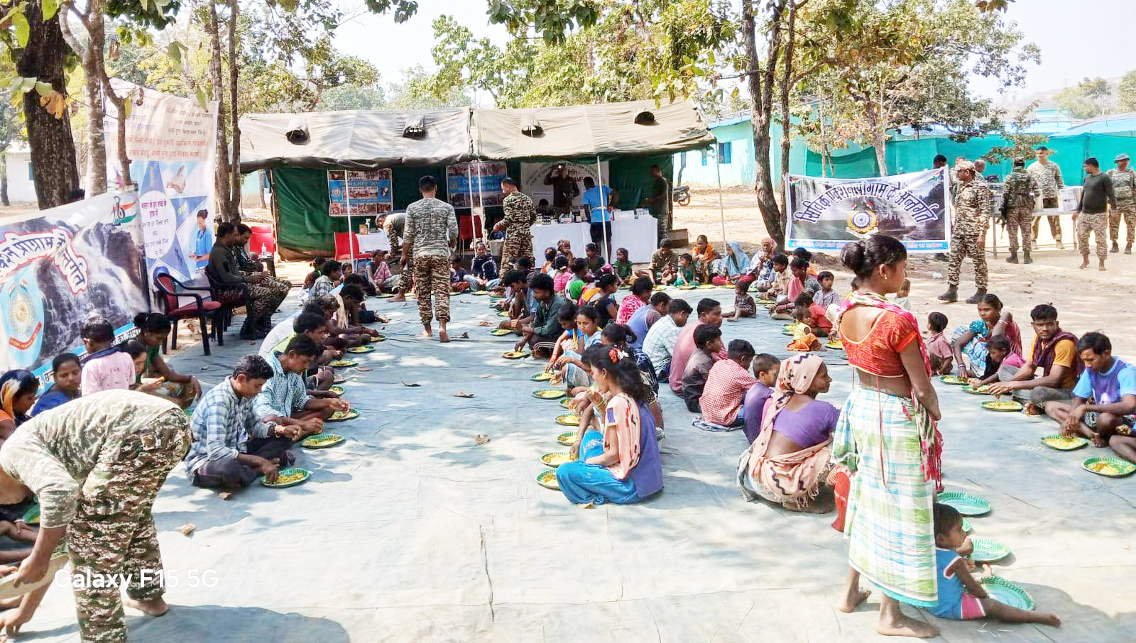 सीआरपीएफ 226वीं वाहिनी का तुमालपाड़ में मेडिकल कैंप