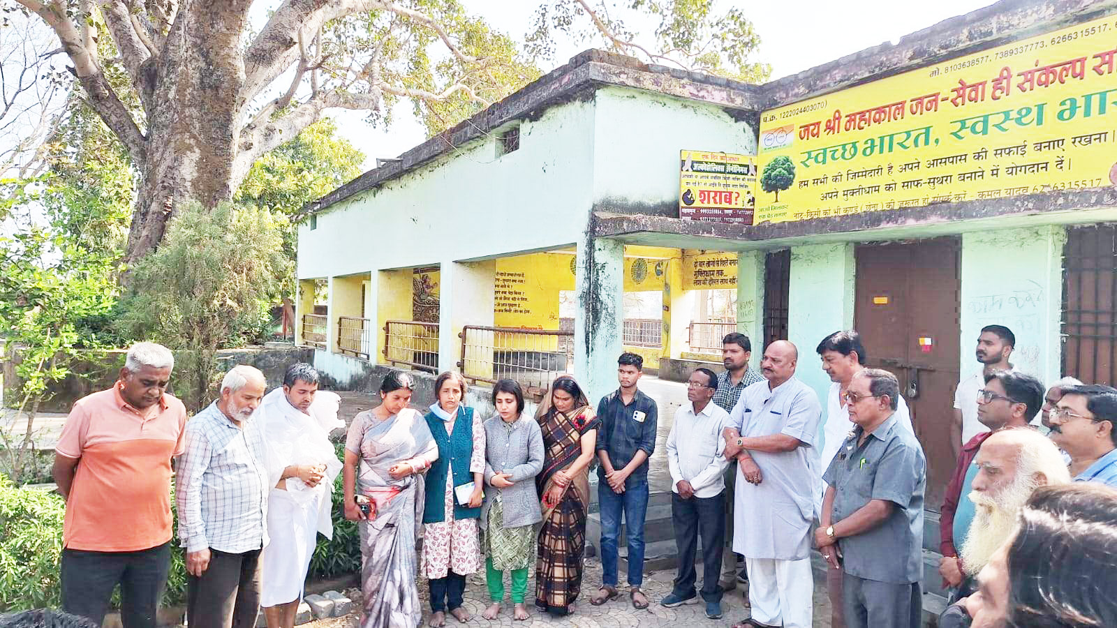 पत्रकार राजेश शर्मा को दी श्रद्धांजलि