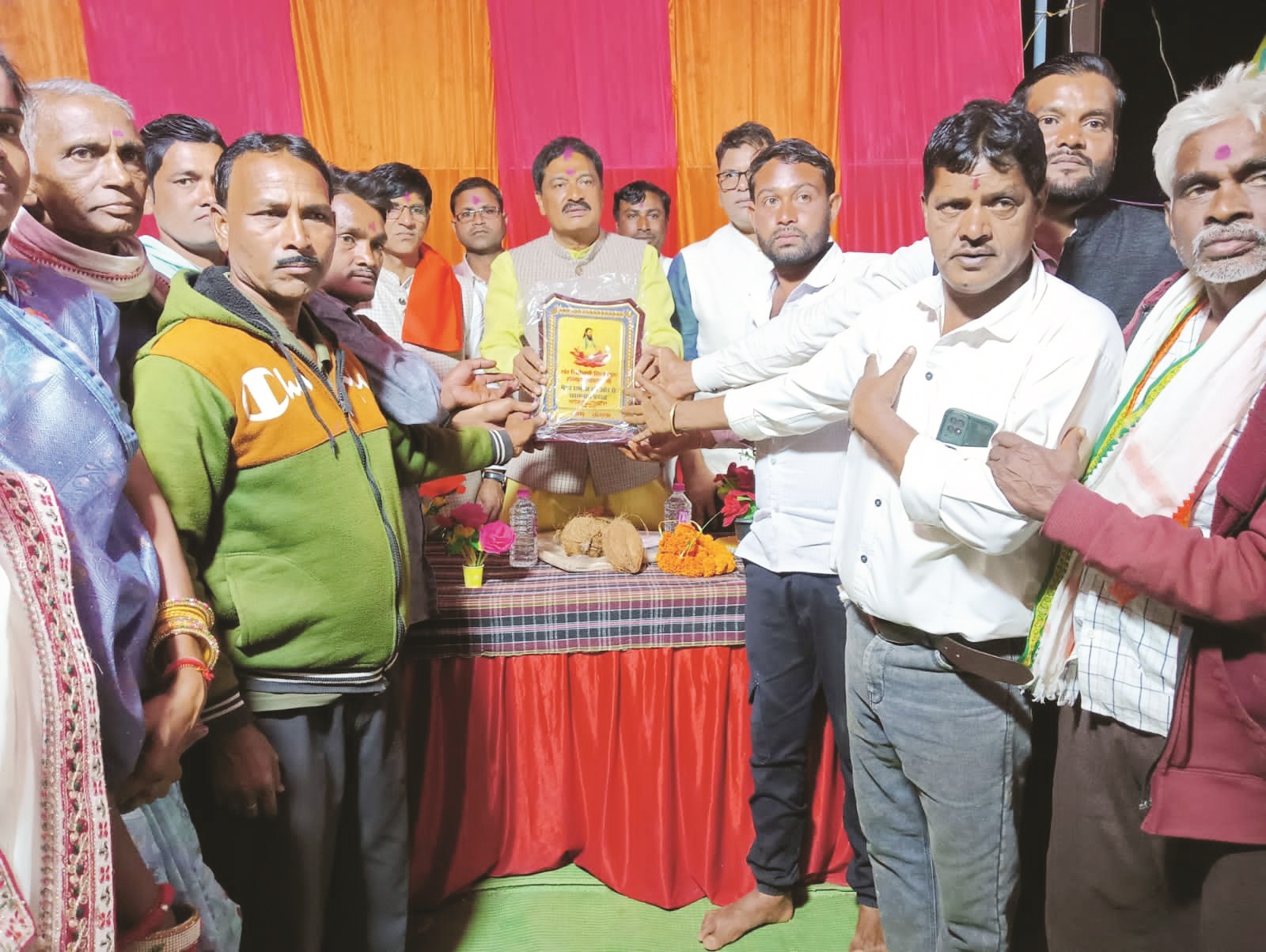 रविदास जयंती में शामिल हुए विधायक