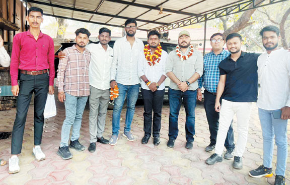 एनएसयूआई सोशल मीडिया के जिला समन्वयक बने आदित्य