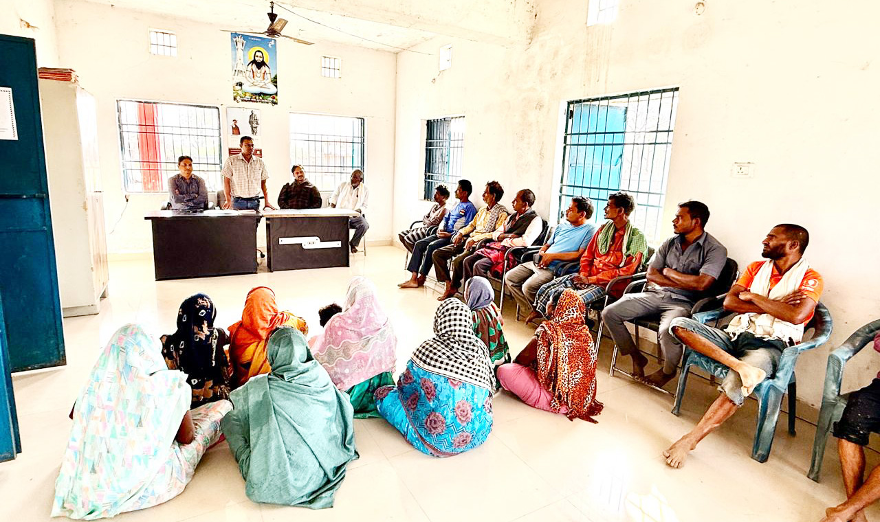 पंचायतों में कृषि चौपाल,  किसानों को मिल रही योजनाओं की जानकारी