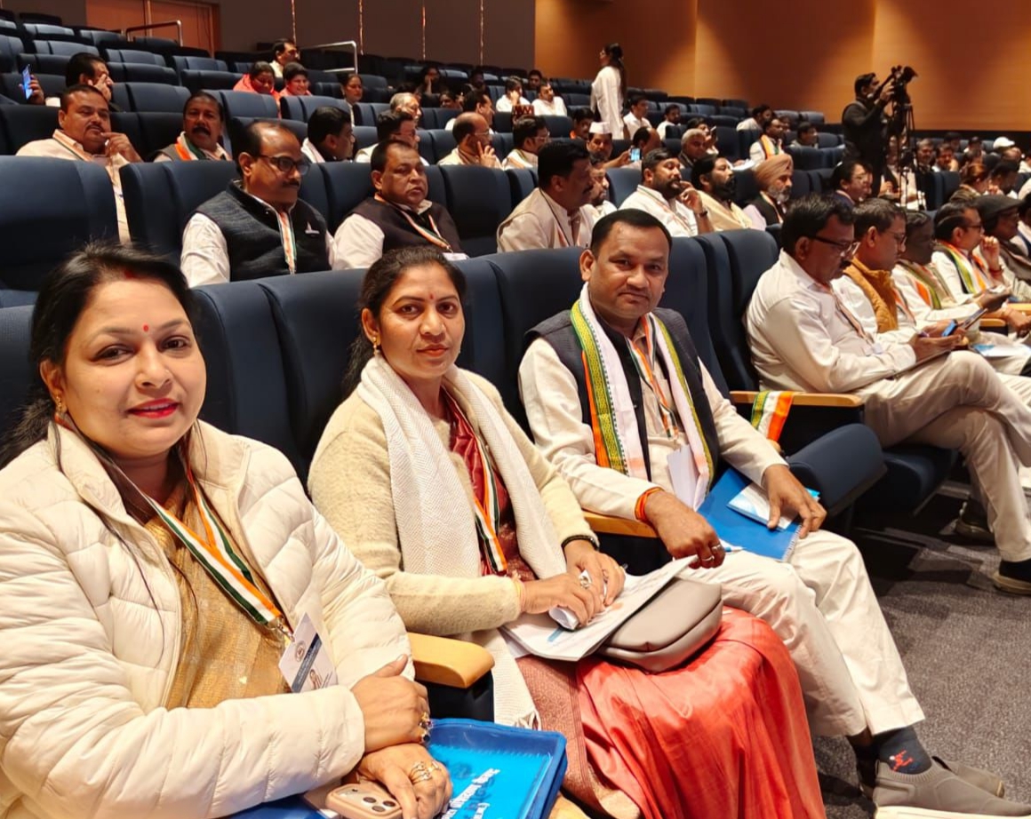 कांग्रेस जिलाध्यक्षों ने दिल्ली में सीखे संगठनात्मक राजनीति के गुर