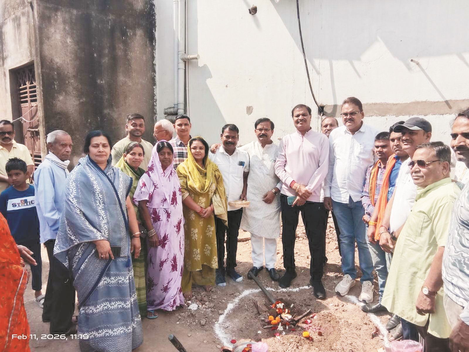 नंदई में बनेगा सामुदायिक भवन, भूमिपूजन