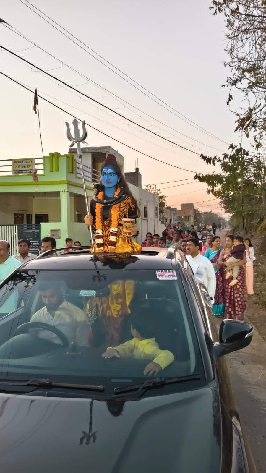 महाशिवरात्रि पर निकली शिव बारात