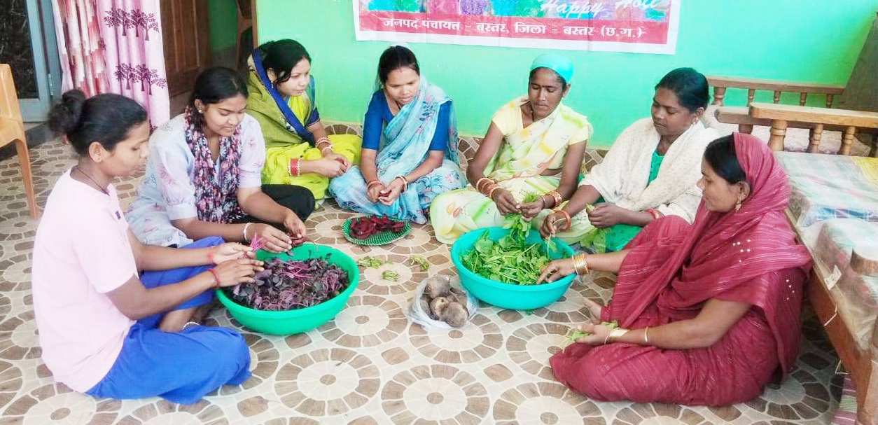 बस्तर की ‘बिहान’ दीदियां घोलेंगी होली में कुदरती रंग