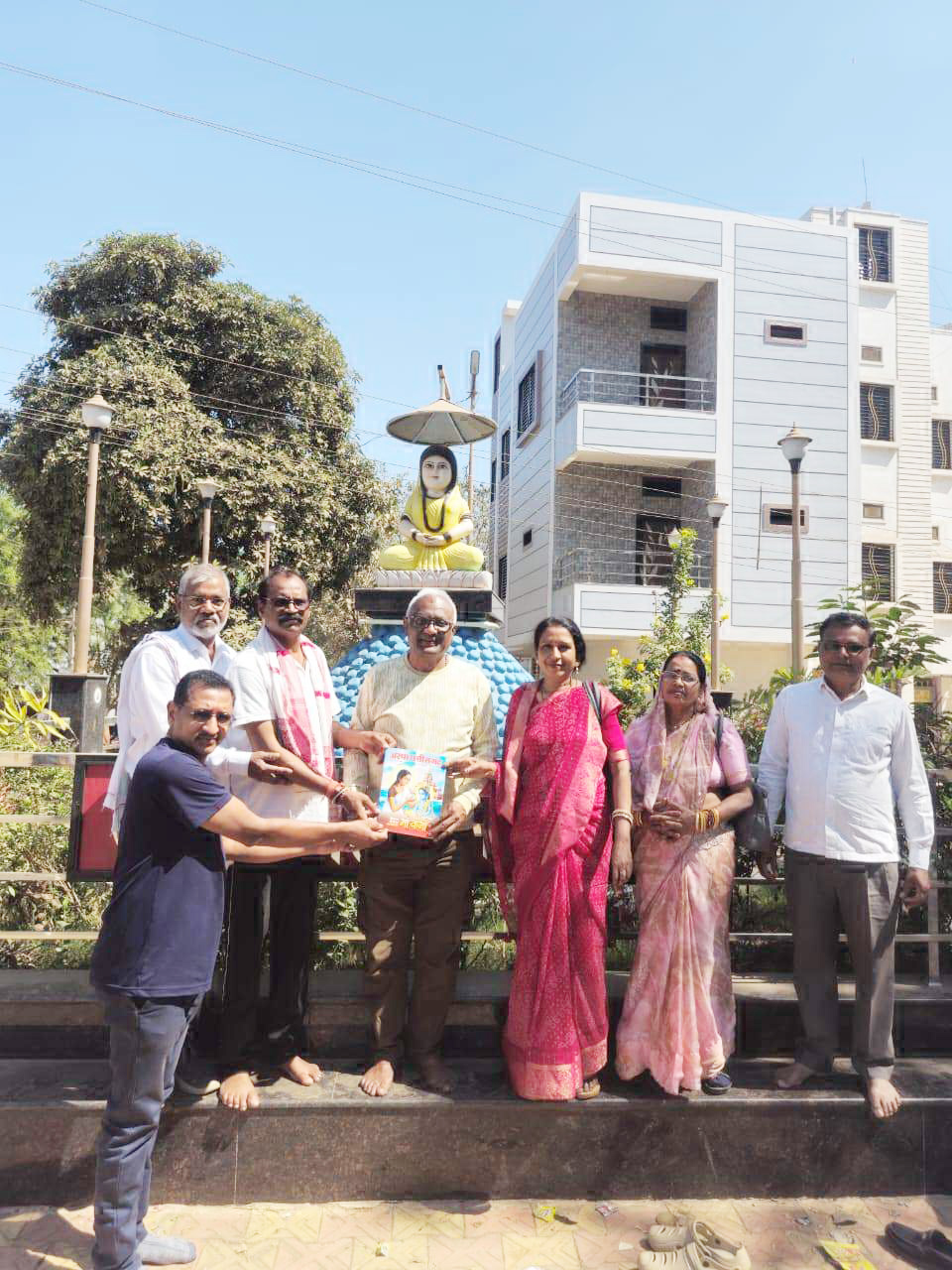 देव संस्कृति विवि हरिद्वार के  उप कुलसचिव का स्वागत