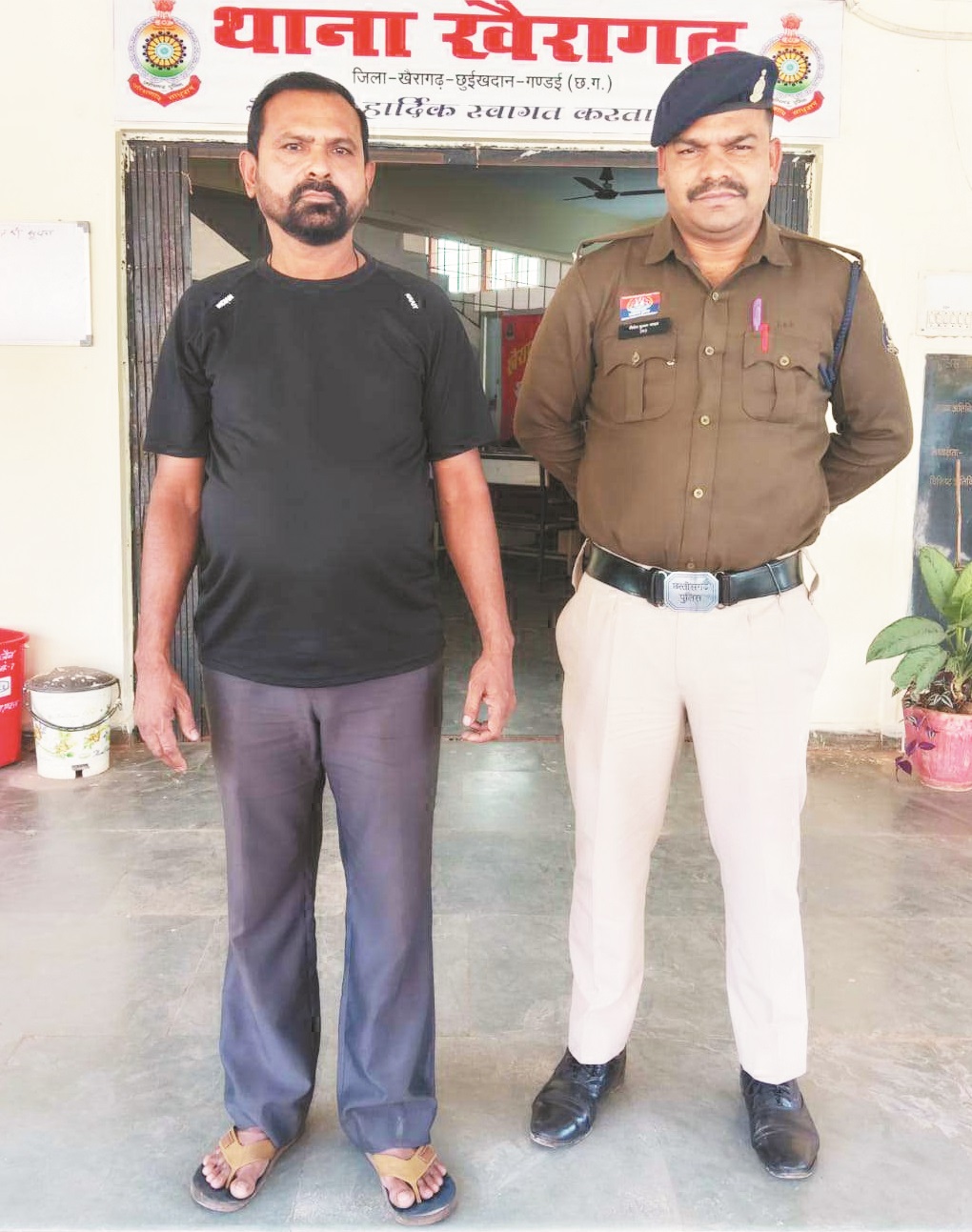 30 वर्षों से फरार वारंटी गिरफ्तार, भेजा गया रिमांड पर