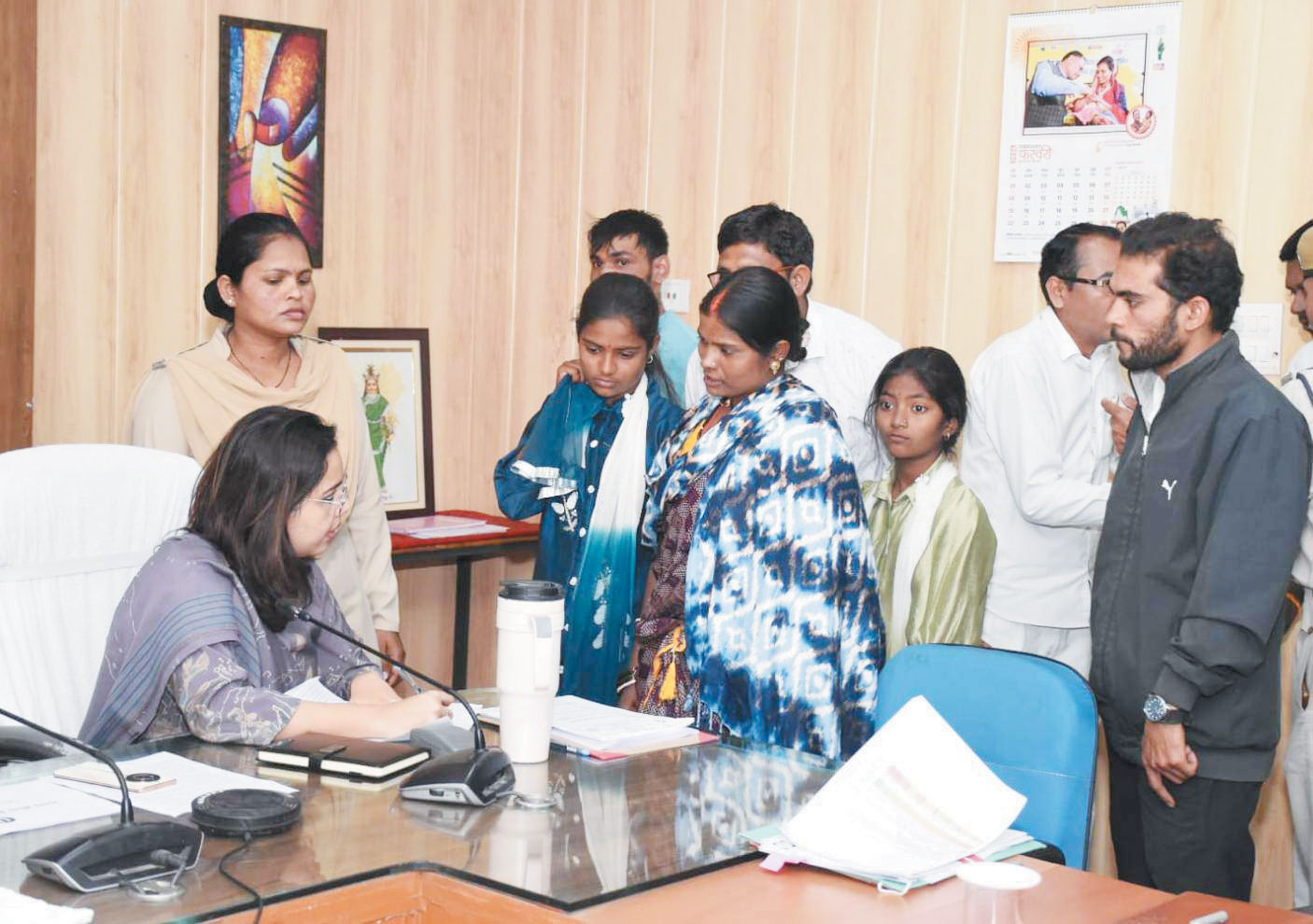 जिपं सीईओ ने सुनी समस्याएं