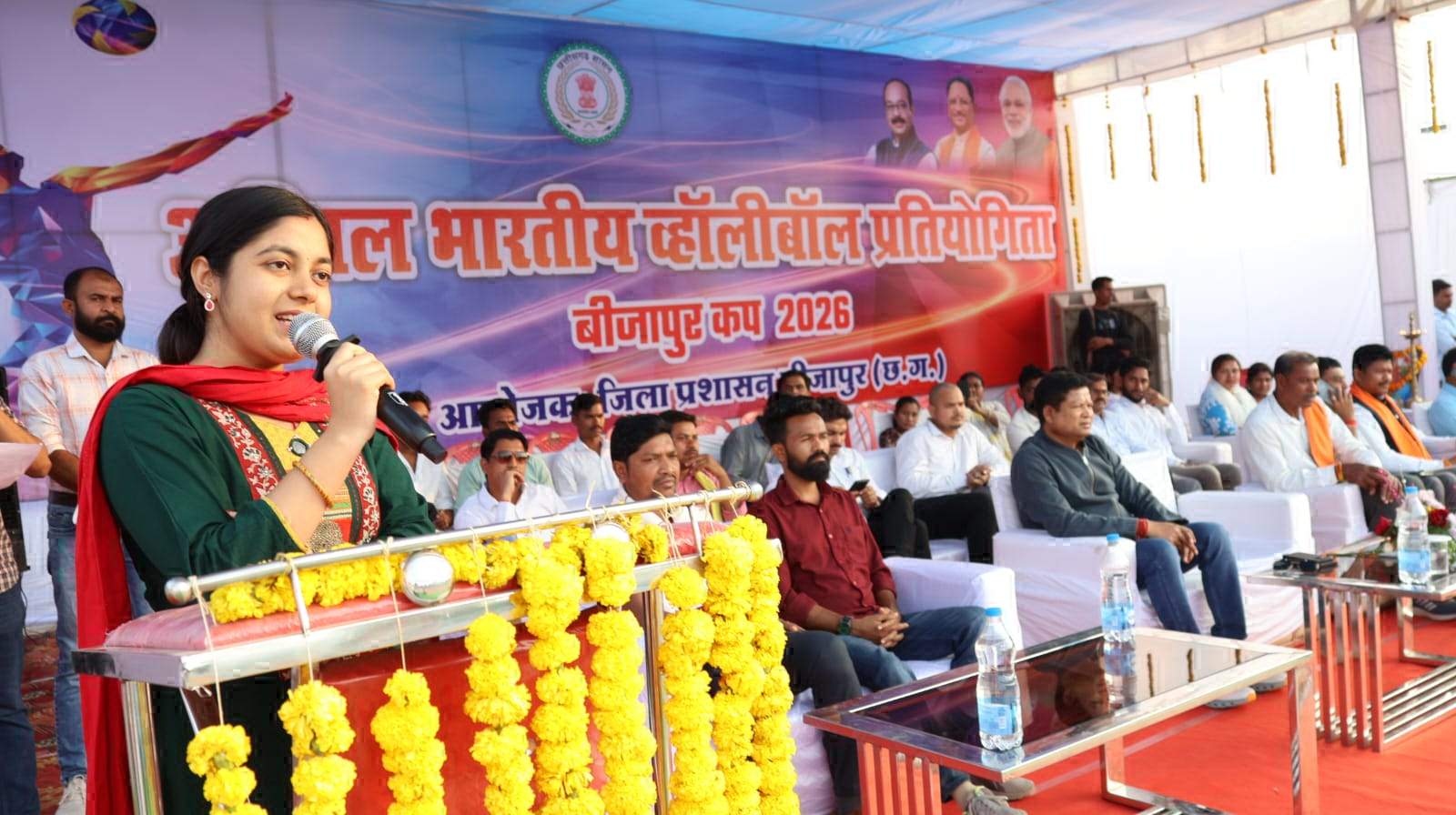 बीजापुर में वॉलीबॉल का महासंग्राम: अखिल भारतीय प्रतियोगिता में देशभर की टीमों की जोरदार टक्कर