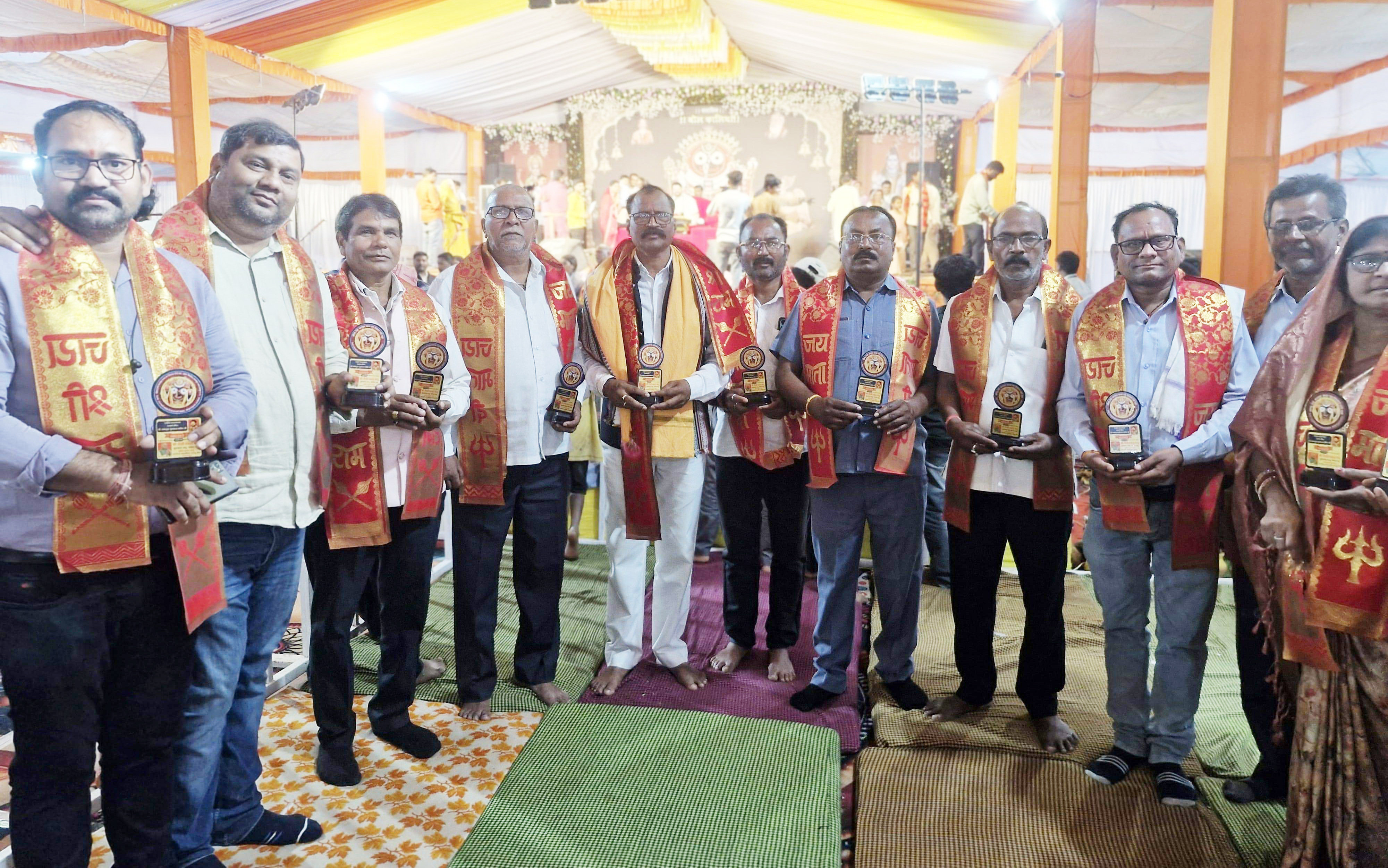 निमोरा में देवी भागवत कथा शुरू