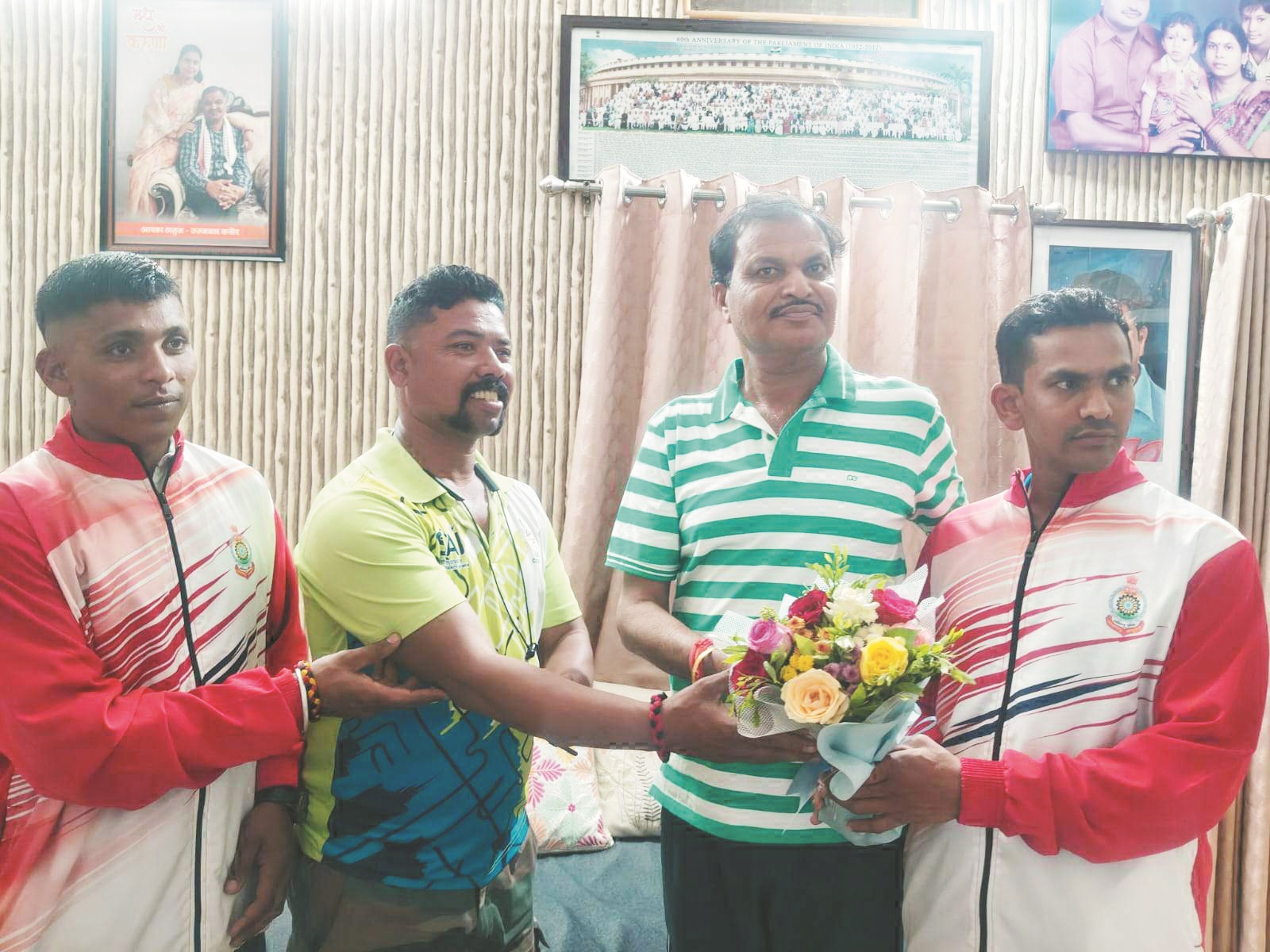 पुलिस गेम्स के लिए नांदगांव के तीन चयनित