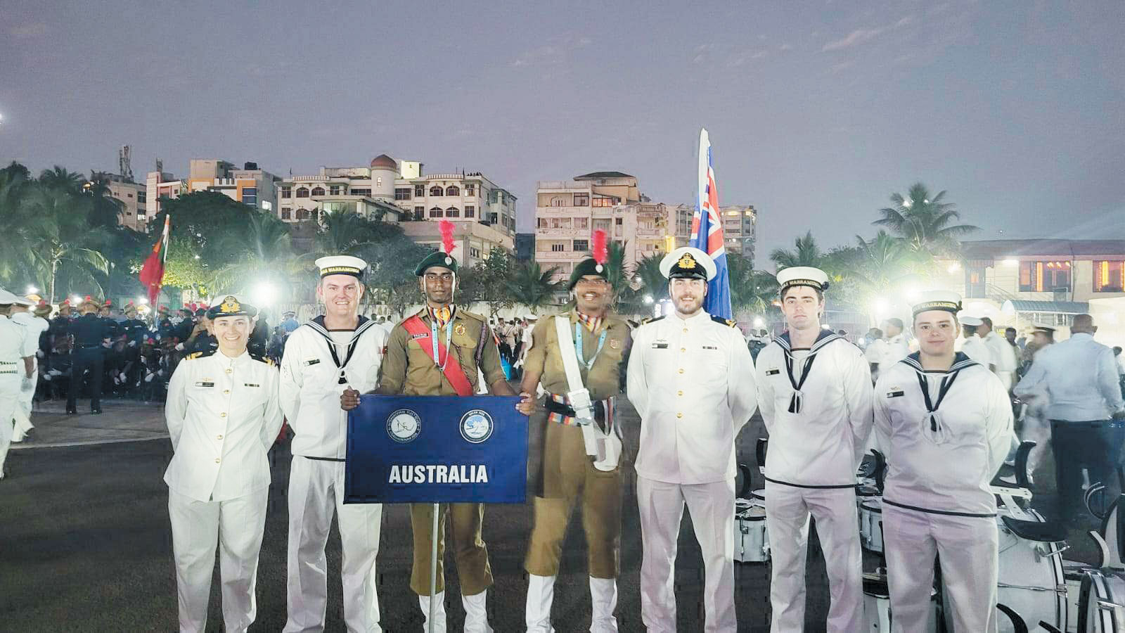 इंटरनेशनल फ्लीट रिव्यू  में दुर्ग के छात्र वीवीएस रविशंकर ने भाग लिया