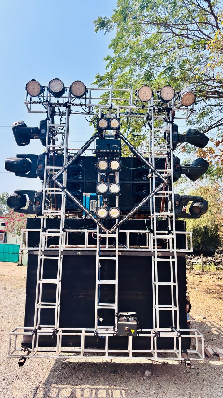 बोर्ड परीक्षा के मद्देनजर डीजे साउंड सिस्टम जब्त