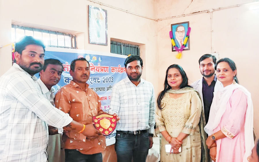 धूम्रपान मुक्त ग्राम पंचायत बनाने बेलसोंडा में बनी ग्राम स्तरीय समन्वय समिति