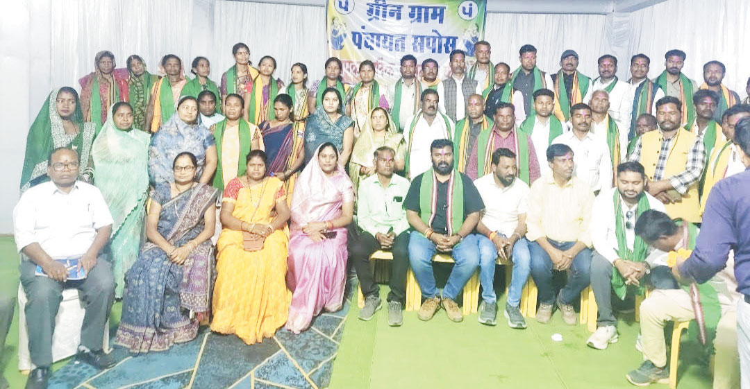 एमपी के पंचायत पदाधिकारी गोड़बहाल, सांकरा और सपोस पहुंचे, कई योजनाओं का अध्ययन कर रहे