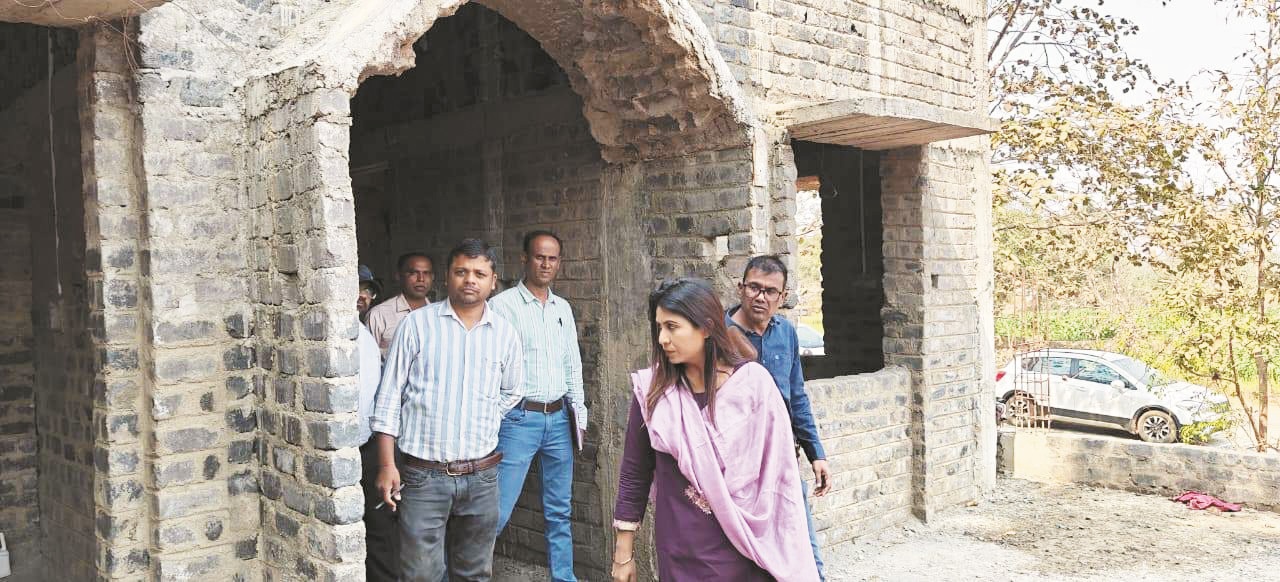 जिपं सीईओ ने किया विकास कार्यों का निरीक्षण