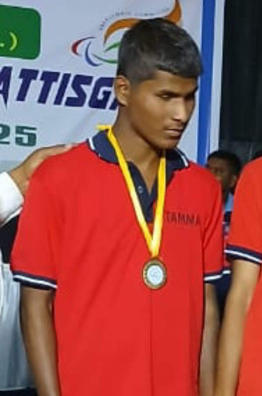 विश्व पैरा एथलेटिक्स ग्रांड प्रिक्स में  महासमुंद के लक्की यादव का चयन