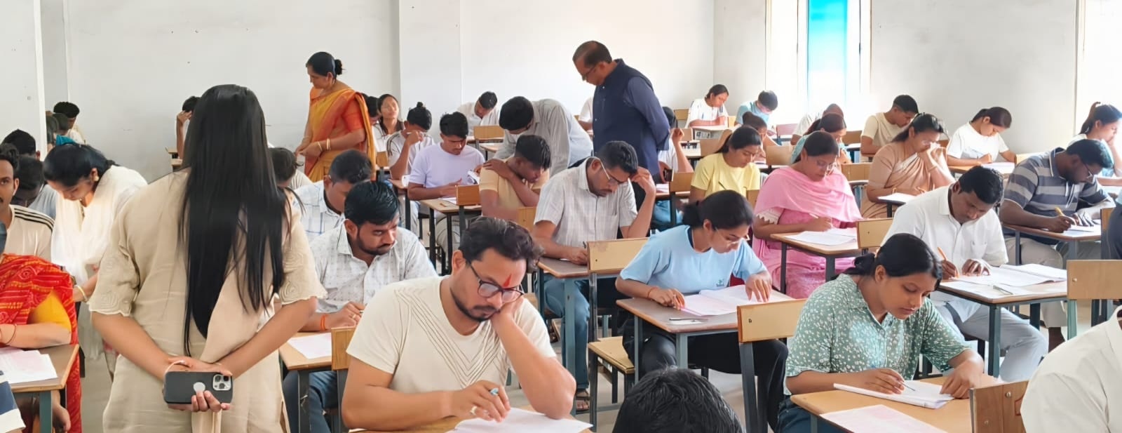 कड़ी सुरक्षा में हुई राज्य सेवा प्रारंभिक परीक्षा,  84 फीसदी से अधिक रही उपस्थिति