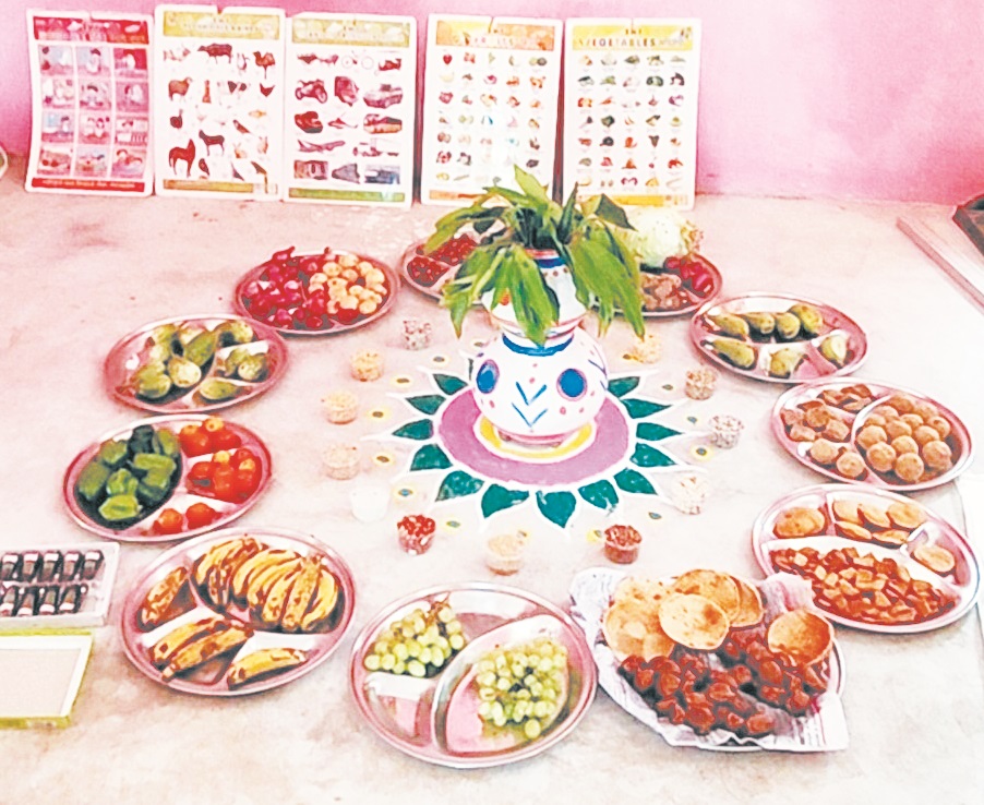 राष्ट्रीय विज्ञान दिवस पर  स्कूल-आंगनबाड़ी केन्द्रों में विज्ञान प्रदर्शनी-पोषण जागरूकता कार्यक्रम