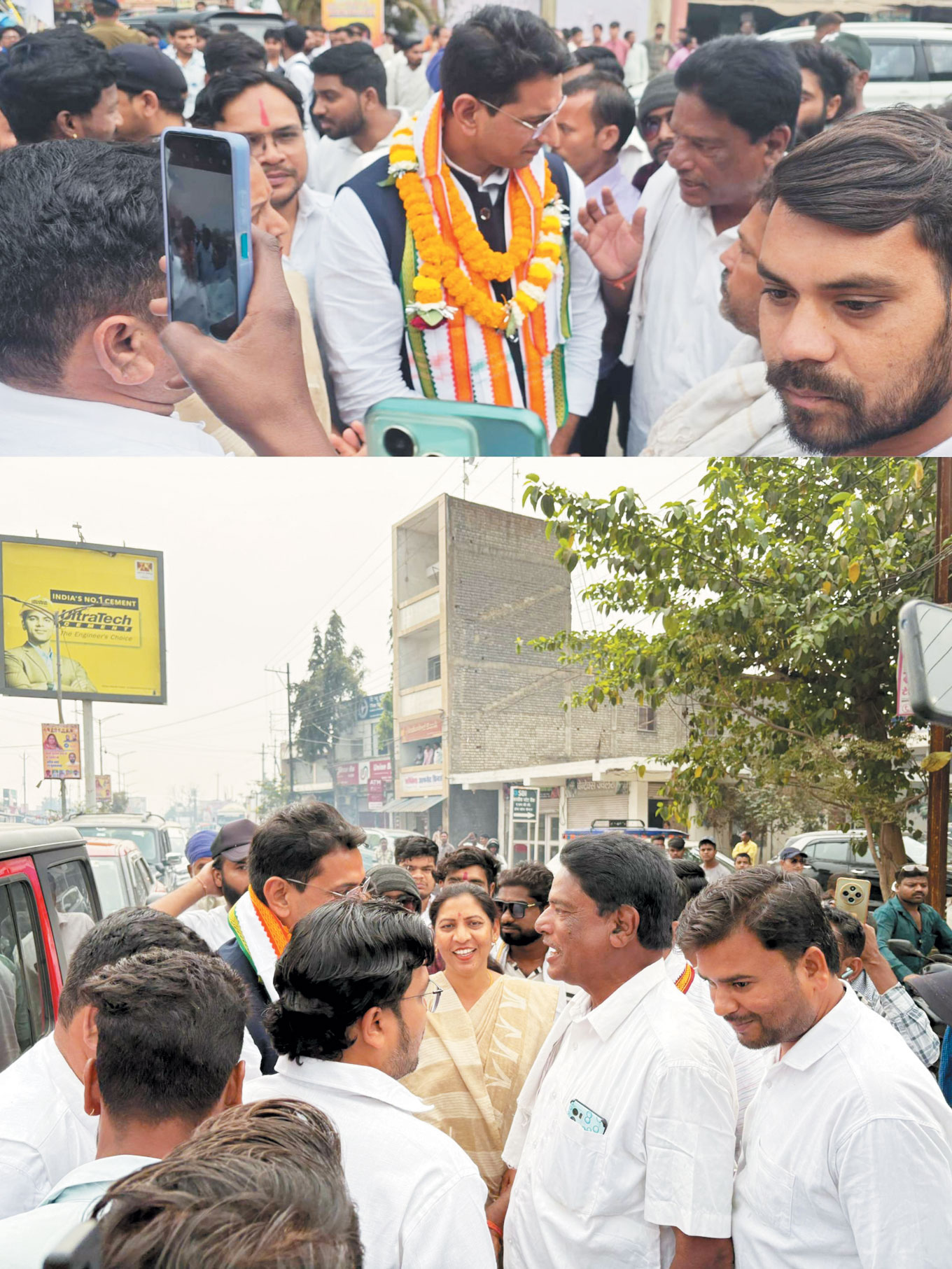 देवेंद्र यादव का बलौदाबाजार आगमन पर स्वागत