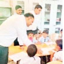 अपर कलेक्टर  ने स्कूल -अस्पताल का किया निरीक्षण