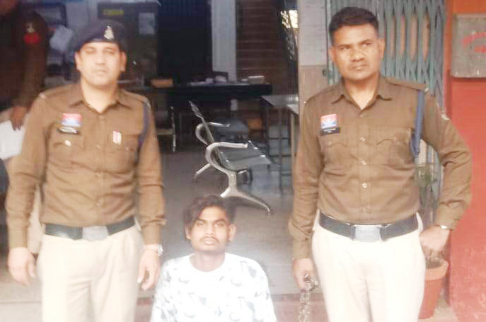 हंसिया से हमला, आरोपी गोंदिया से गिरफ्तार