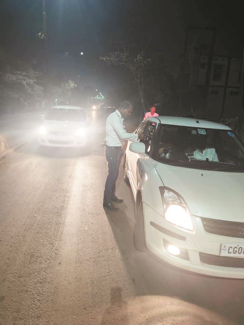 शराब सेवन कर वाहन चलाने वालों के विरूद्ध पुलिस सख्त