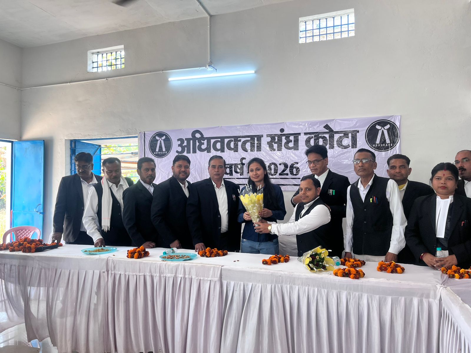  अधिवक्ता संघ कोटा के सामुदायिक भवन का लोकार्पण, तृप्ति अग्रवाल का सम्मान