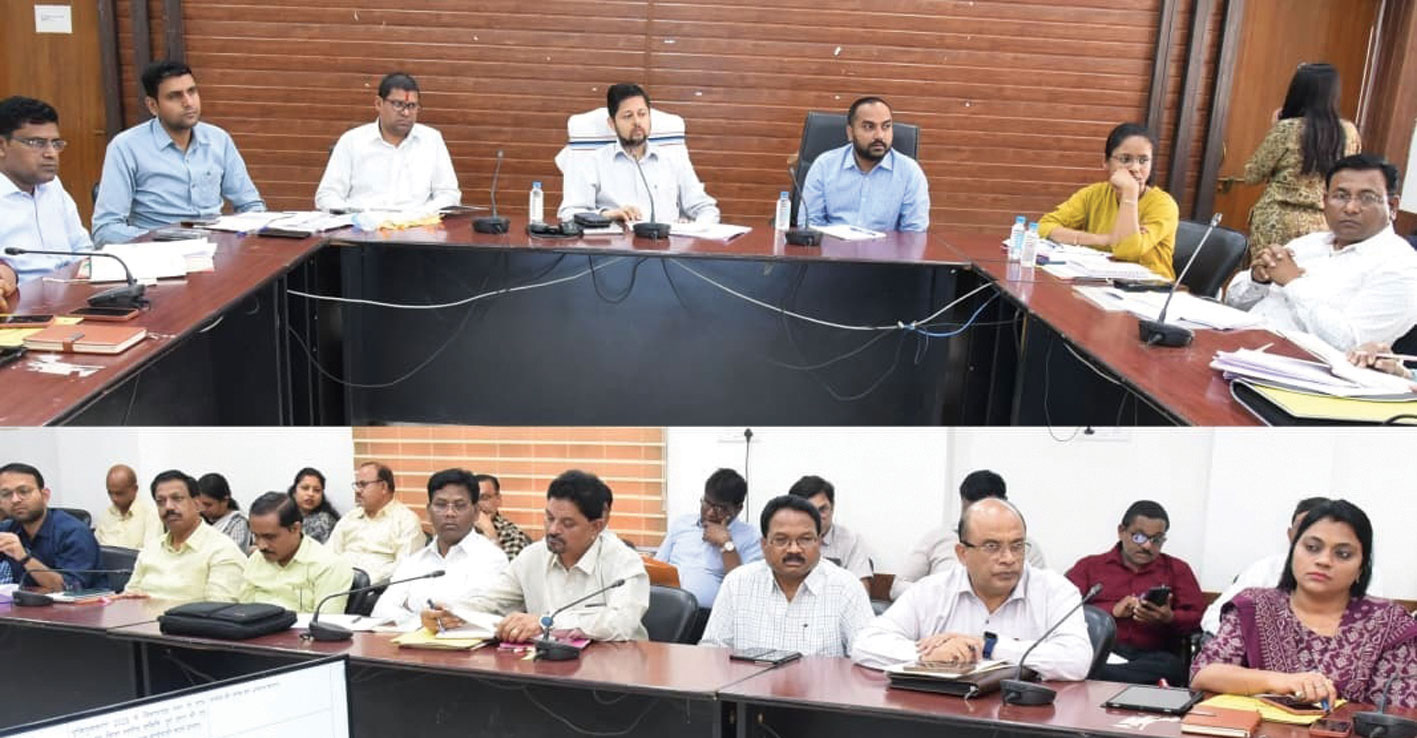 अविवादित नामांतरण बंटवारा पंजीयन नहीं करने वाले पंचायत सचिवों को नोटिस देने के निर्देश