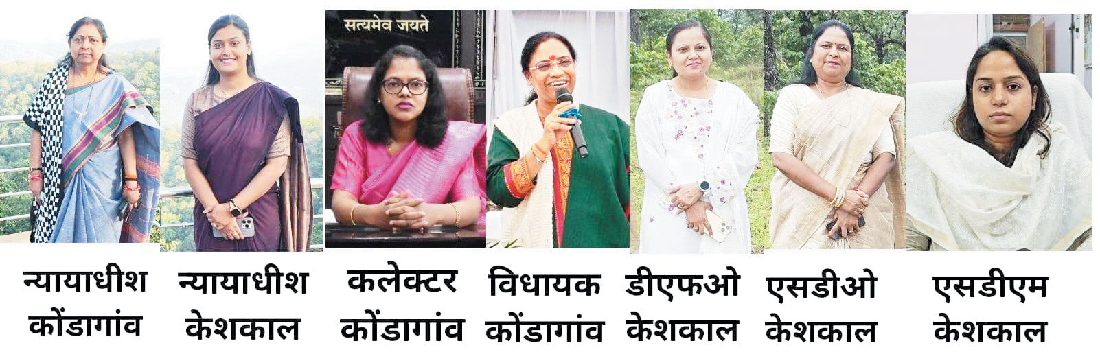 अंतरराष्ट्रीय महिला दिवस पर विशेष: महिला शक्ति का नेतृत्व, कोंडागांव जिले की कमान महिलाओं के हाथों में