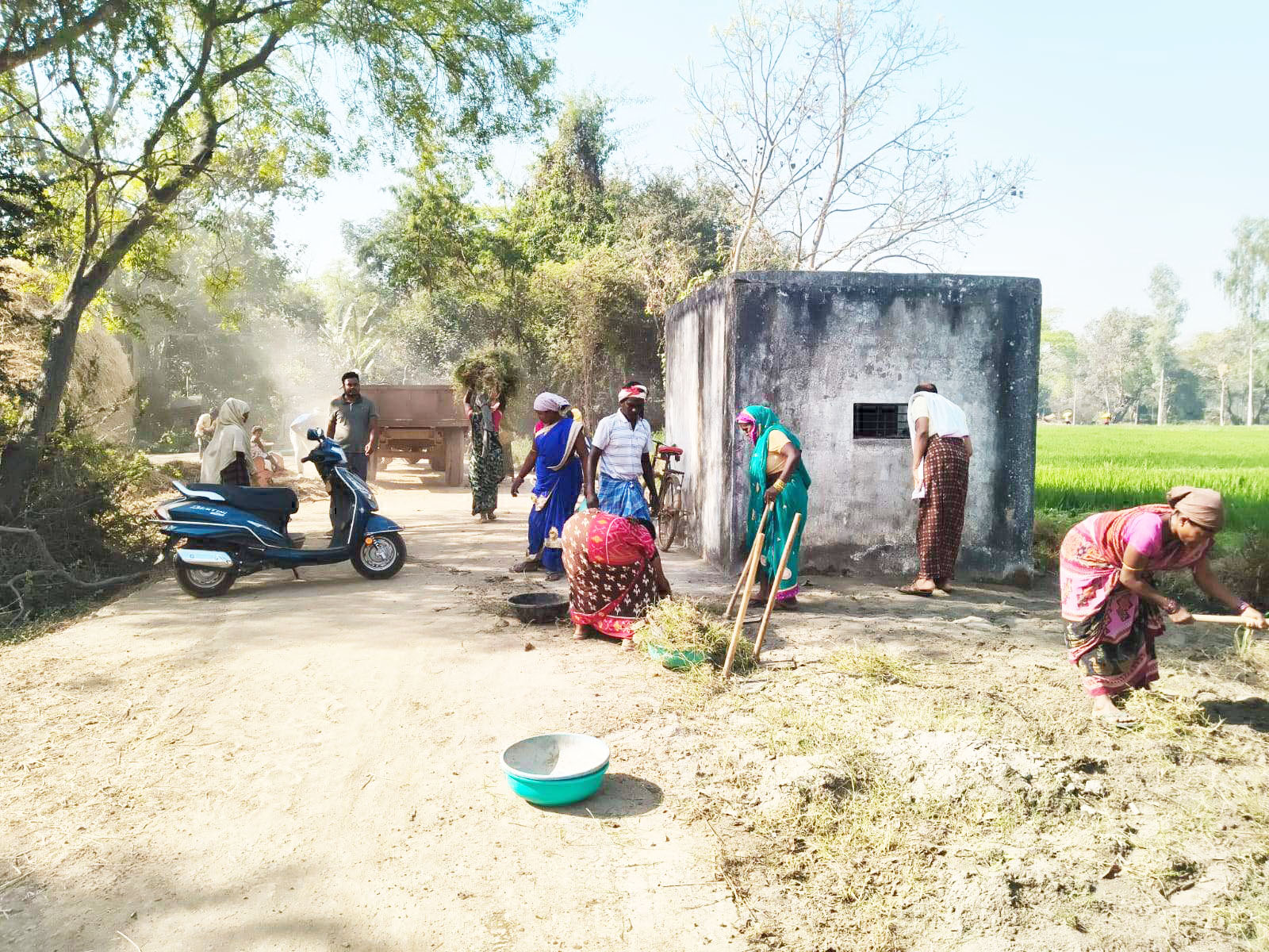 नौघटा में विकास-स्वच्छता पर जोर