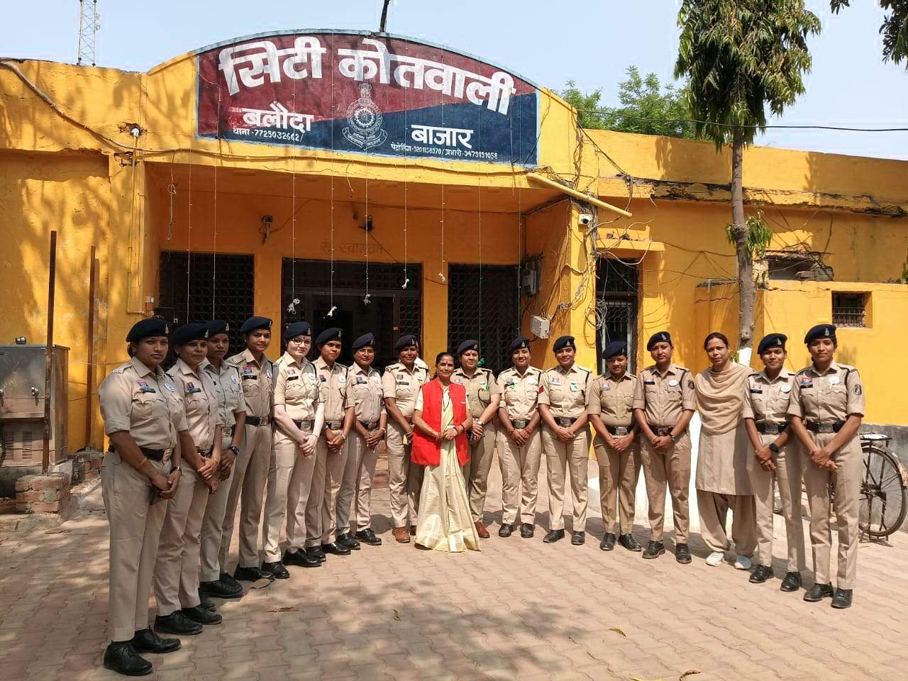 महिला शक्ति टीम का सम्मान