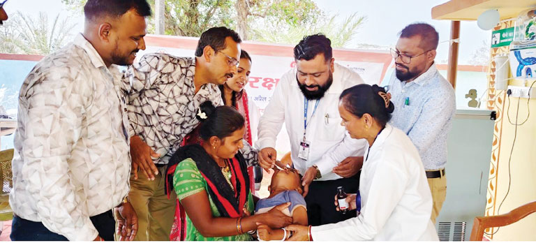 शिशु संरक्षण माह से हजारों शिशुओं को पोषण