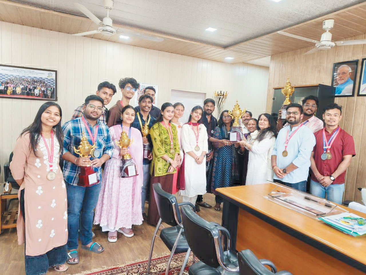 39वें राष्ट्रीय युवा उत्सव में संगीत विवि का उत्कृष्ट प्रदर्शन