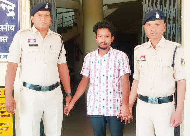 नाबालिग को शादी का झांसा दे रेप, आरोपी ओडिशा से बंदी