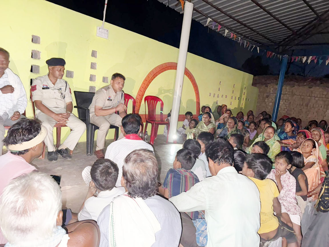 पुसौर पुलिस ने चलाया नशा मुक्ति जागरूकता अभियान