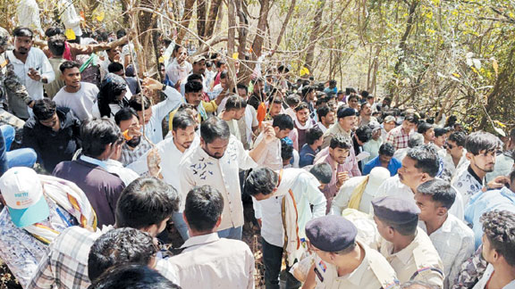 निरई माता के जात्रा में उमड़े श्रद्धालु