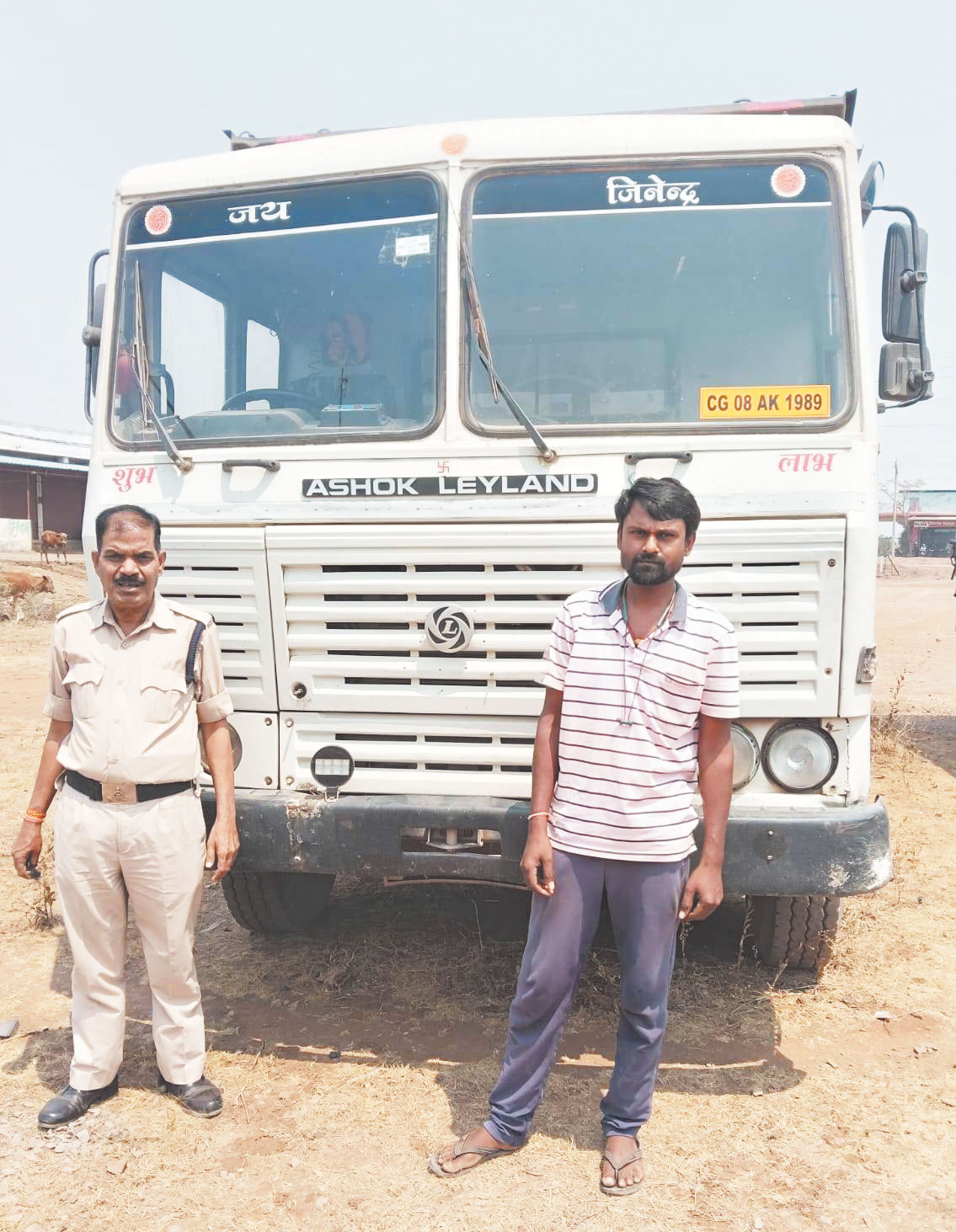 खनिजों के अवैध परिवहन पर कार्रवाई