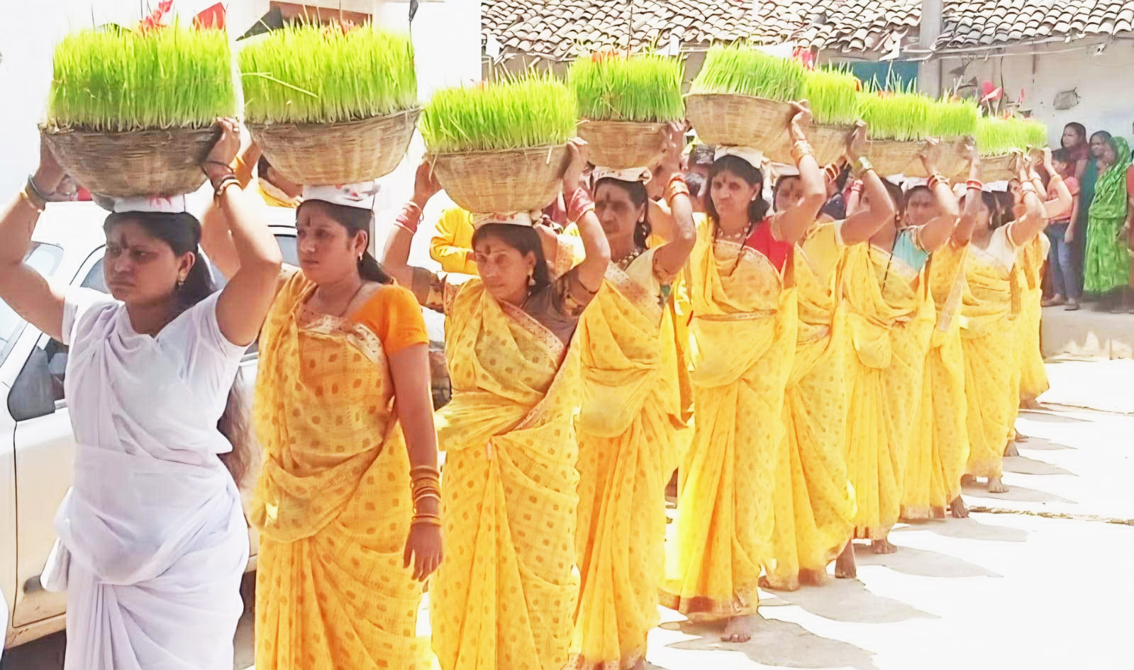 जसगीत के साथ जोत जवारा का विसर्जन, उमड़े भक्त